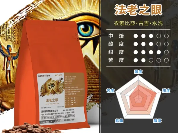 AICoffee_中焙_咖啡豆_法老之眼-AIC-BEP 法老之眼 精品咖啡豆 (230g/袋)